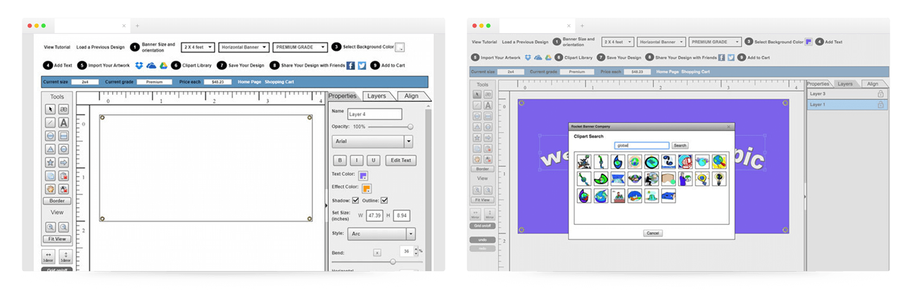 RocketBanner solution