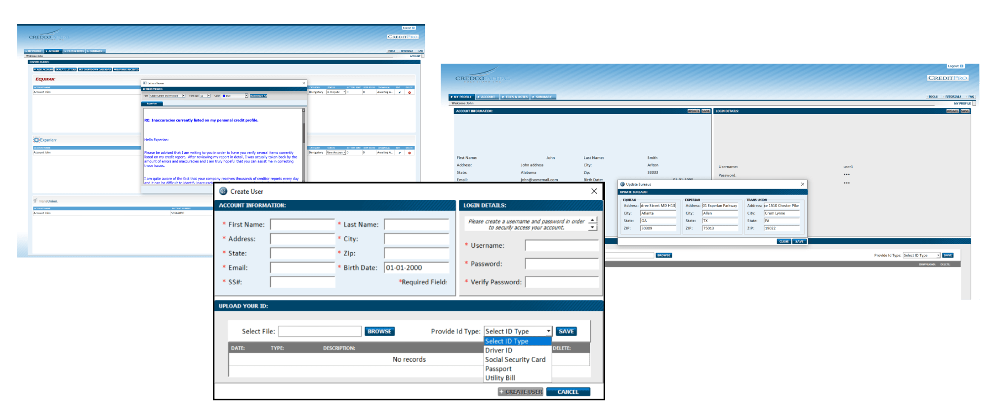 Credit-Repair-Application solution