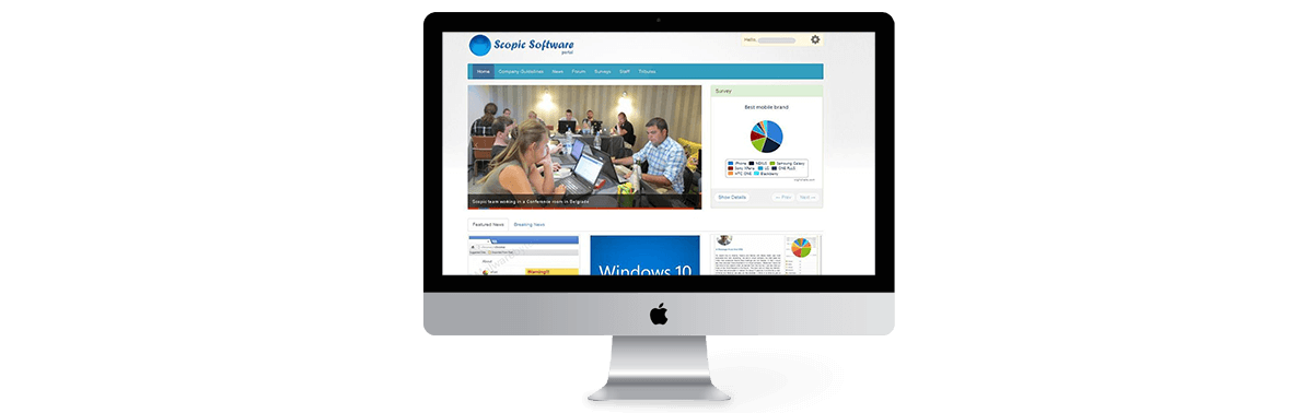 ScopicPortal main