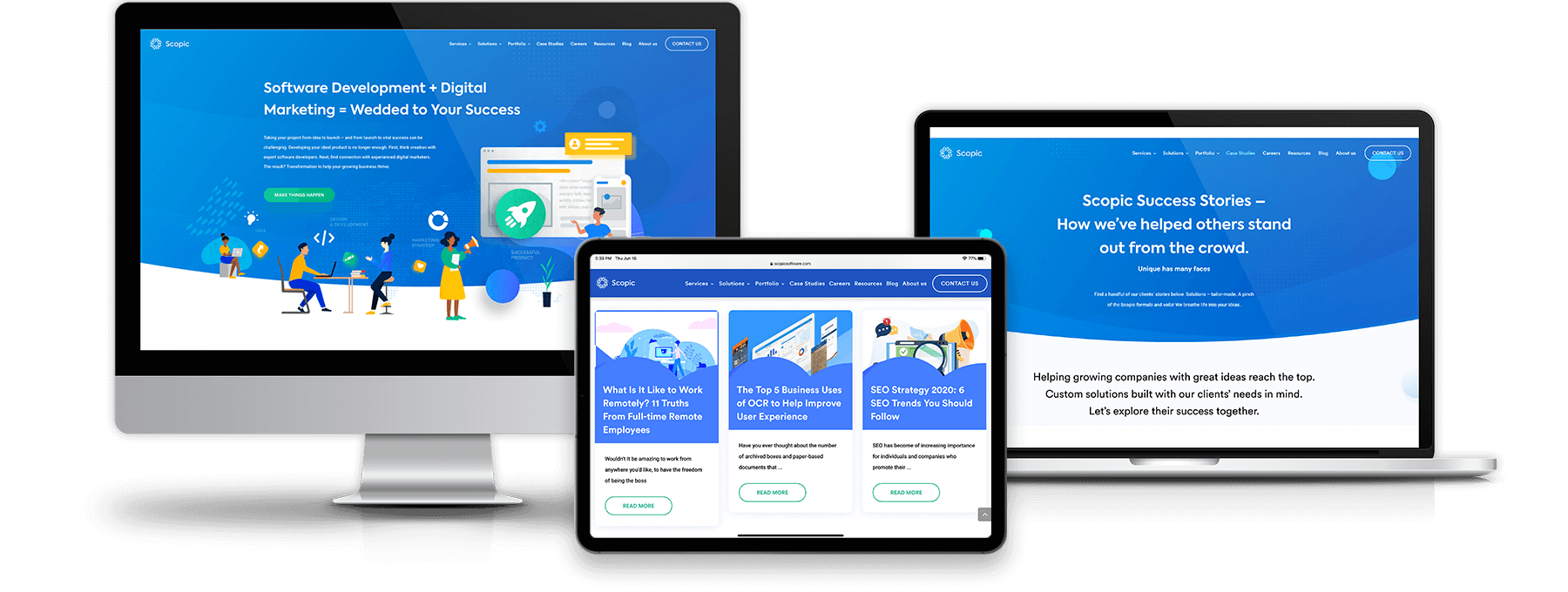 Scopic Website solution