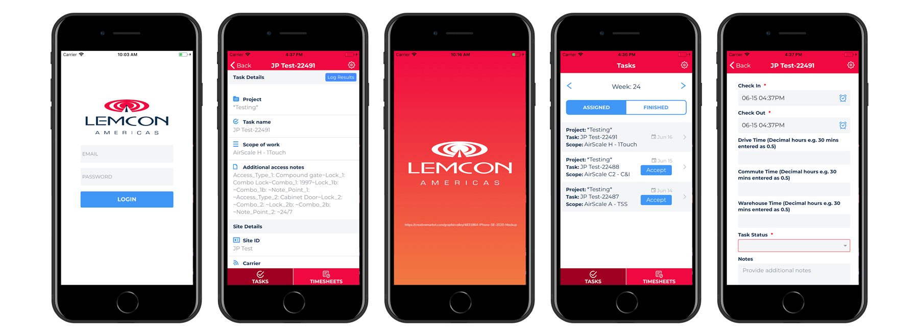 TelecomunicationsFieldTrackerApp solution