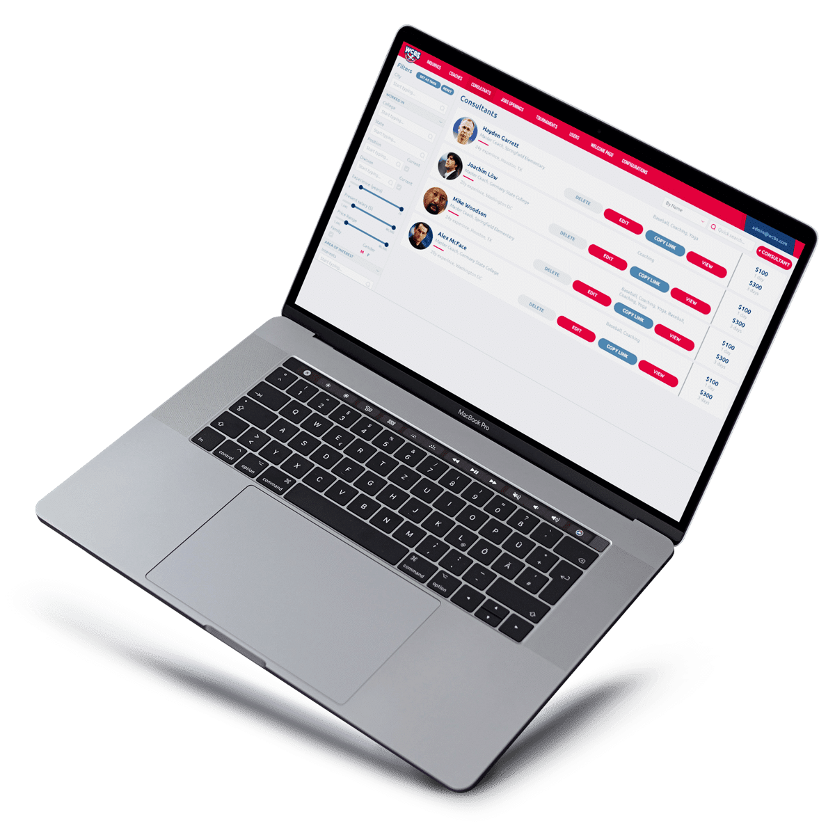 WomensCollegiateBasketballWebsite vision