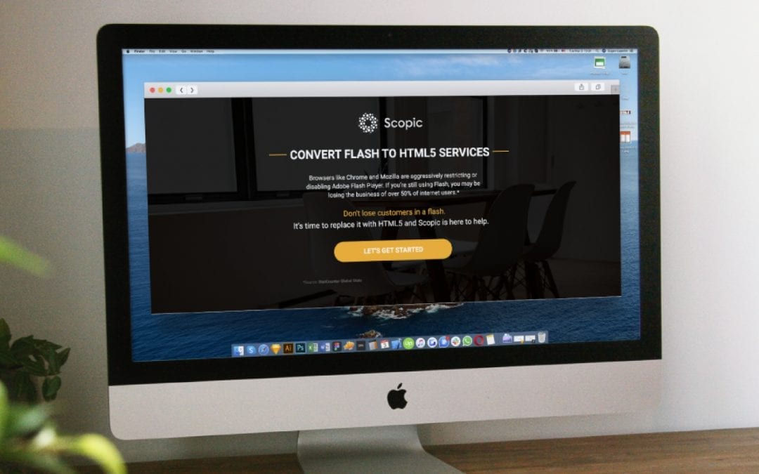 Convert Flash to HTML5 Landing Page