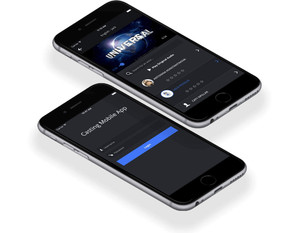 Casting-Mobile main