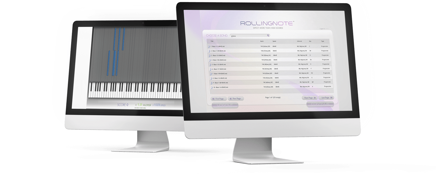 Piano Hero solution