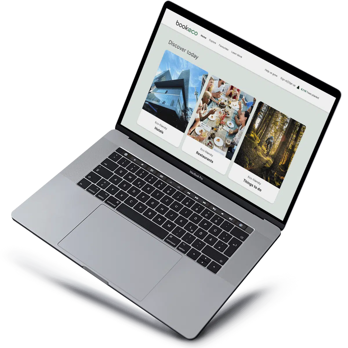 the vision of booking web app development