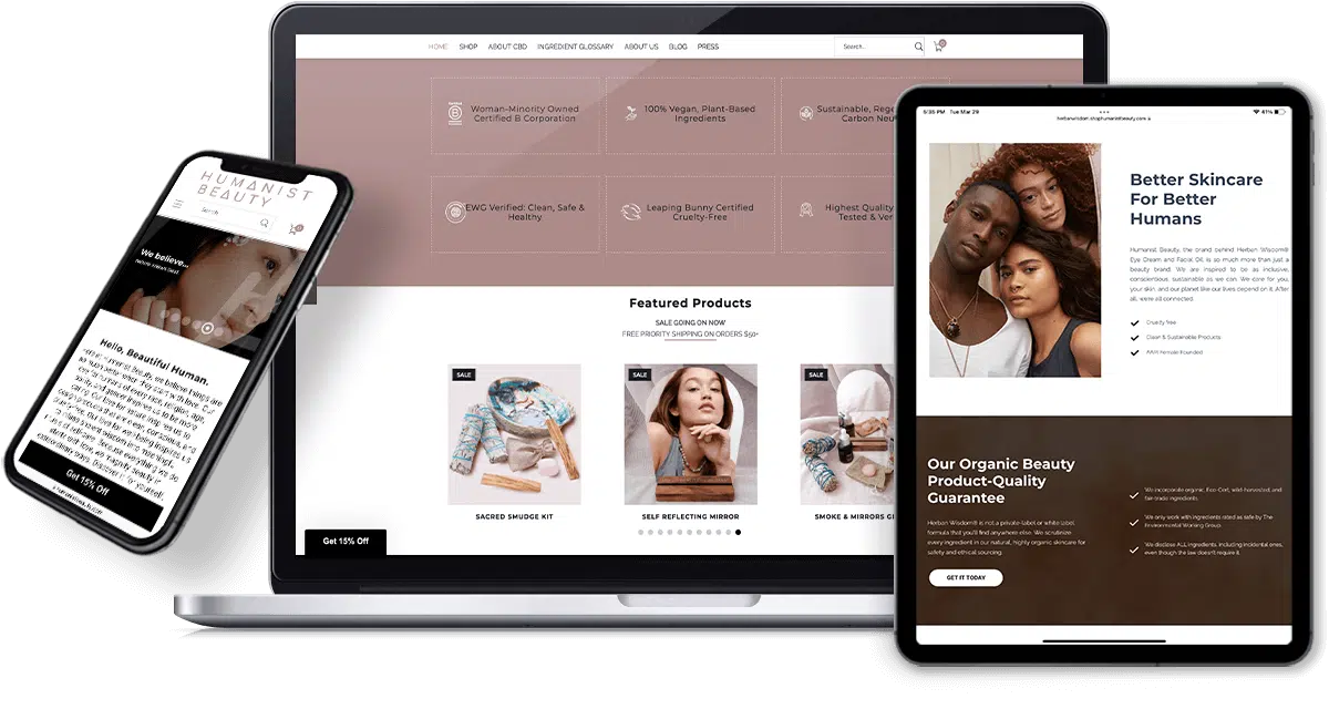 HumanistBeauty_Scopic_Main cannabis SEO and development services