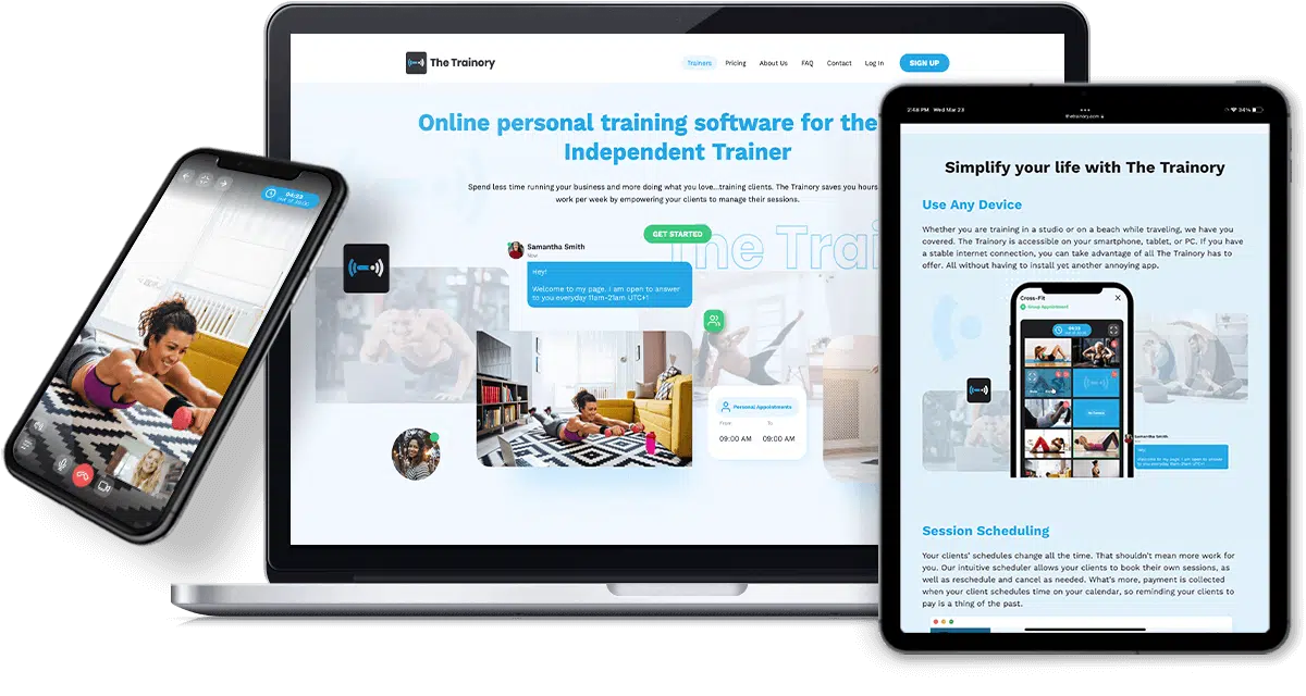 fitness platform development services. 