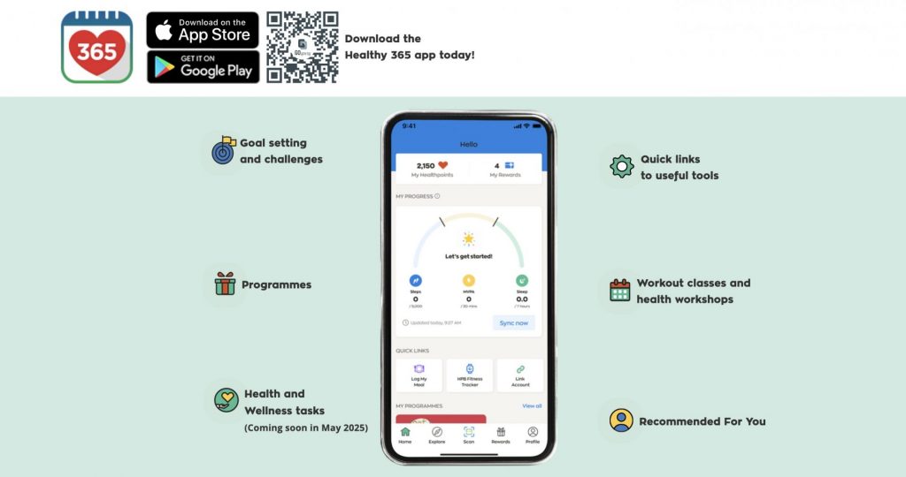 HealthHub Healthy365 App
